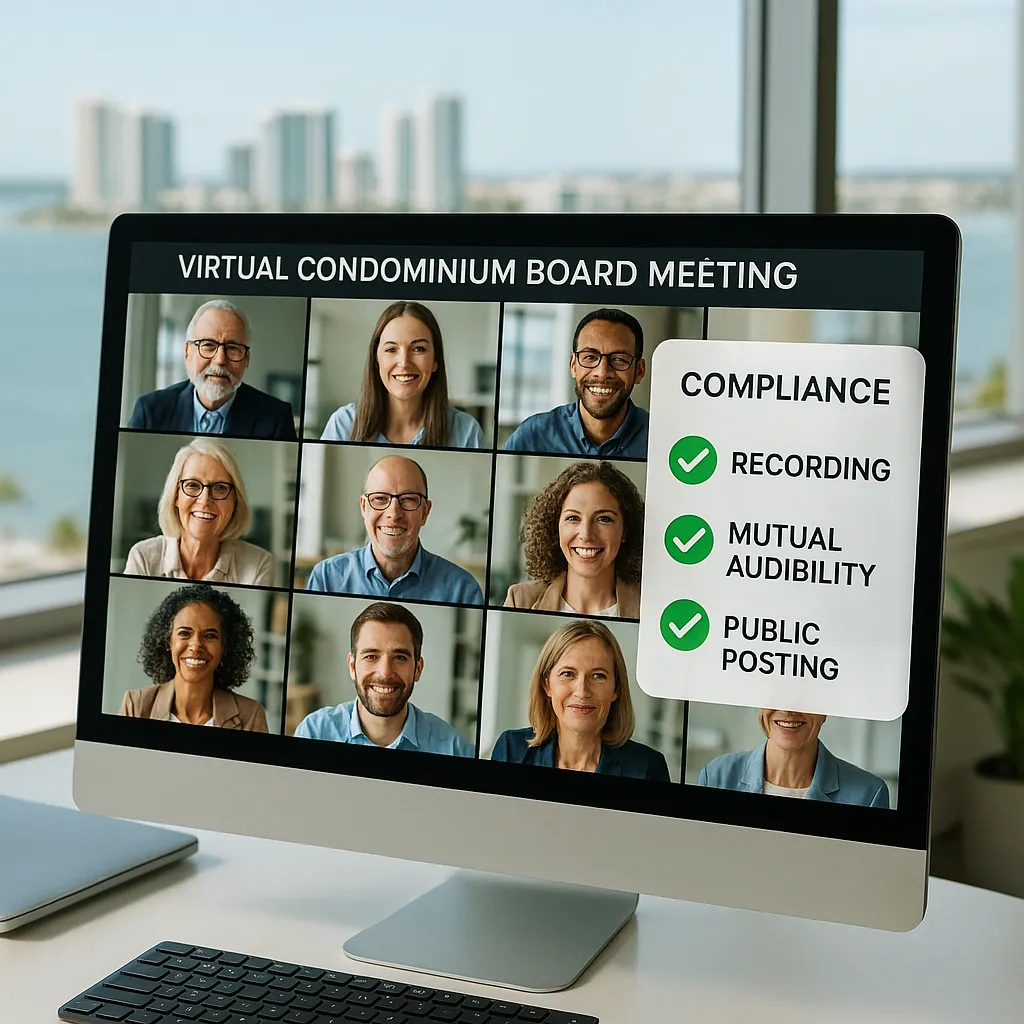 Board secretary scanning paper condo documents for digital archive